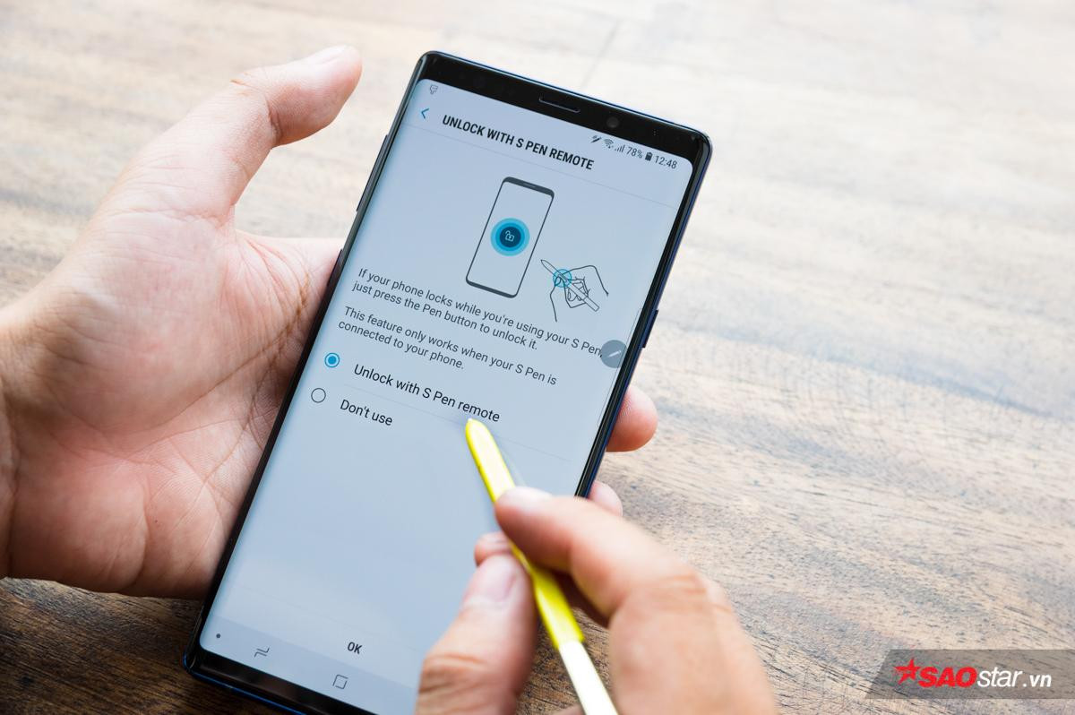 Trải nghiệm bút S Pen trên Galaxy Note9: Kết nối bluetooth mang tới nhiều tính năng mới thú vị! Ảnh 7