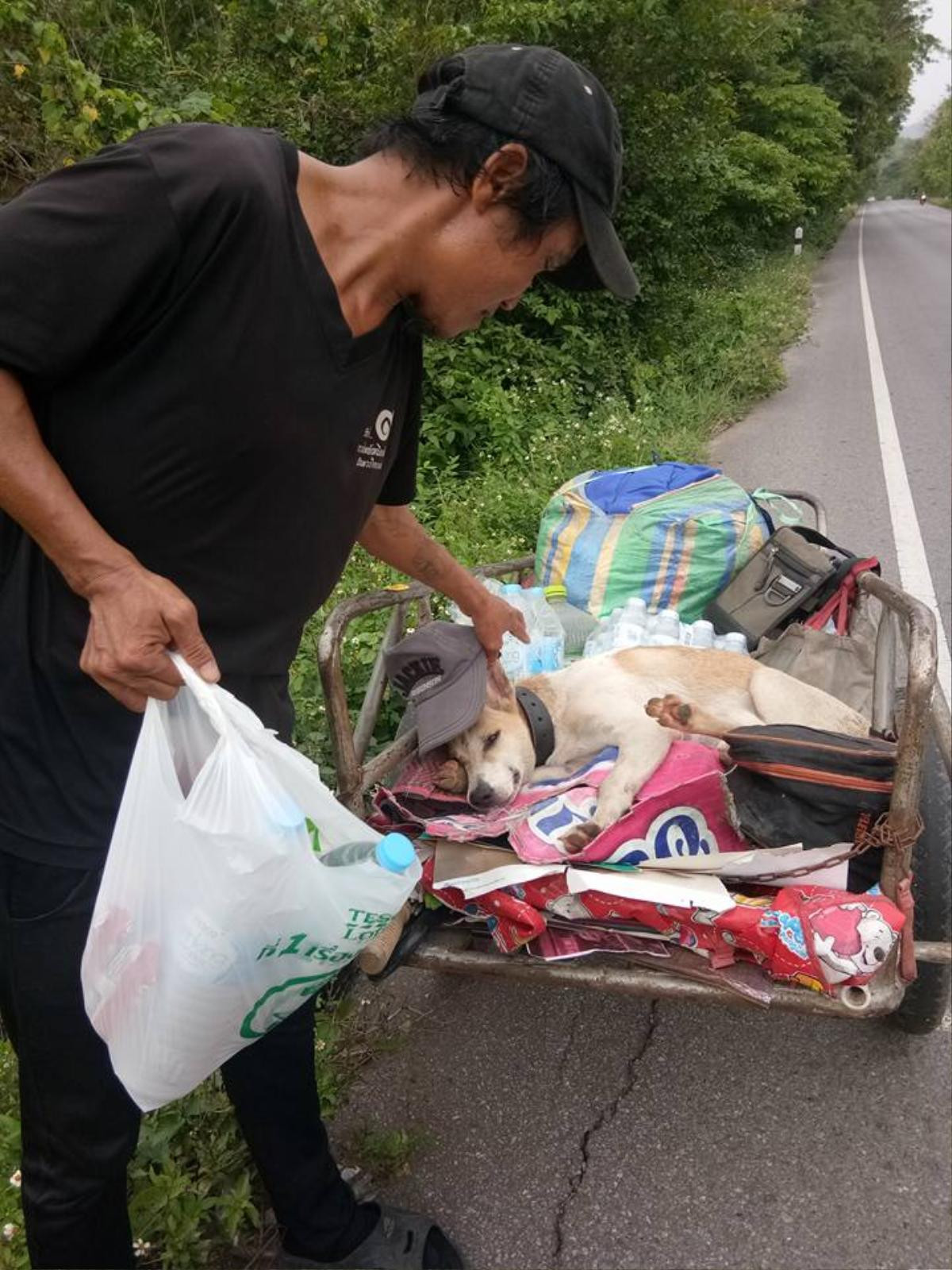 Người đàn ông đi bộ hơn 1.500 km trong một năm rưỡi để rải tro cốt bạn gái Ảnh 2