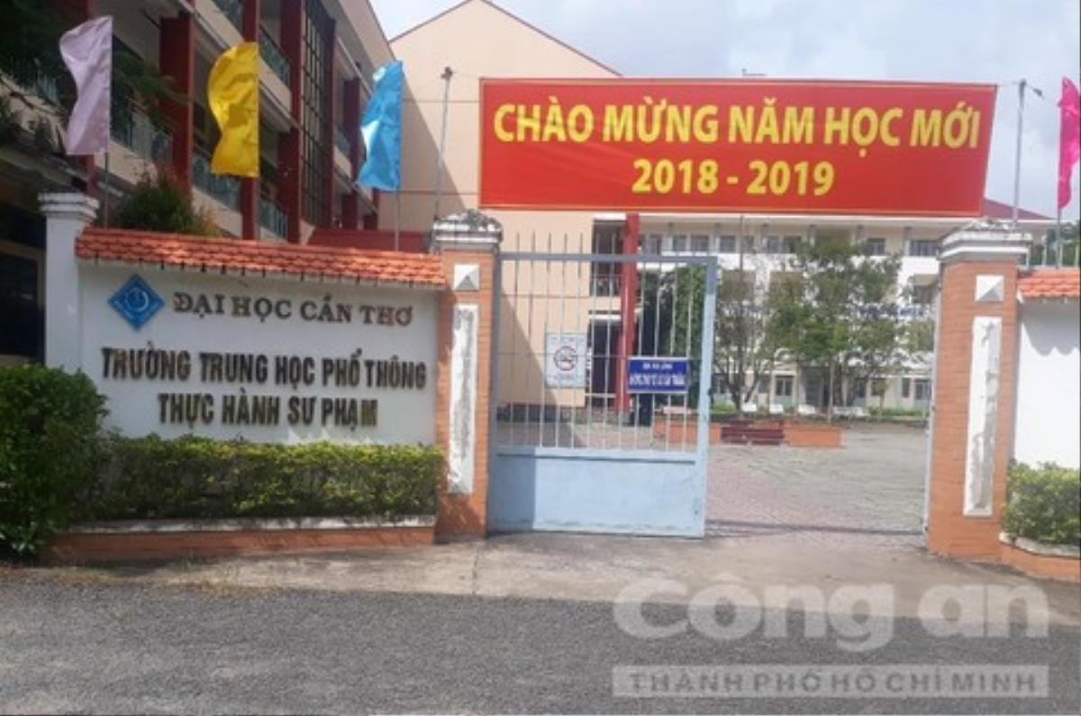 Xôn xao trò chơi phản cảm tại một trường học ở Cần Thơ Ảnh 1