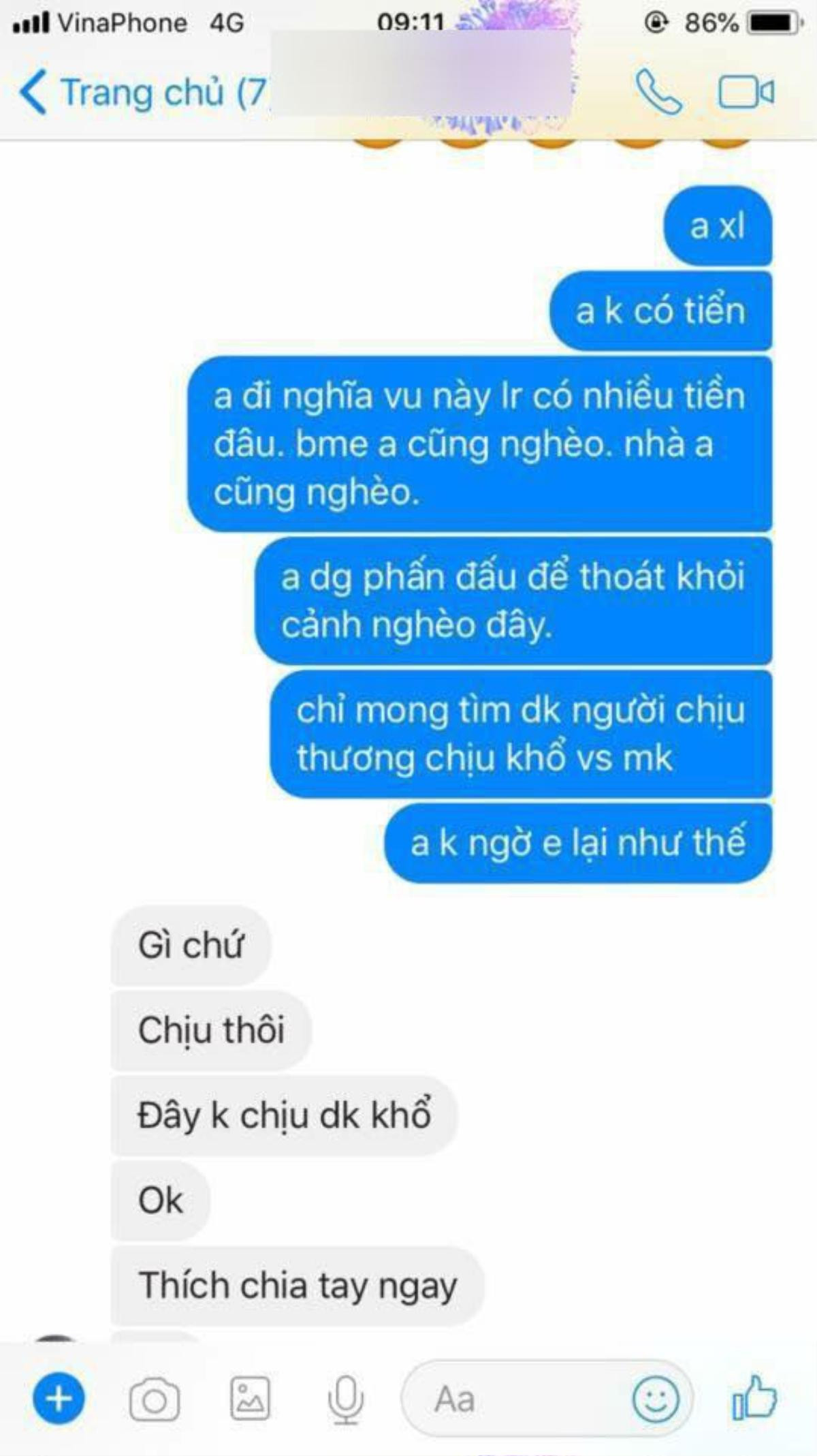 Cô gái bị 'ném đá' vì chê bạn trai nghèo: 'Trong túi có 350k mà cũng rủ đi chơi, anh không thấy ngại à?' Ảnh 5