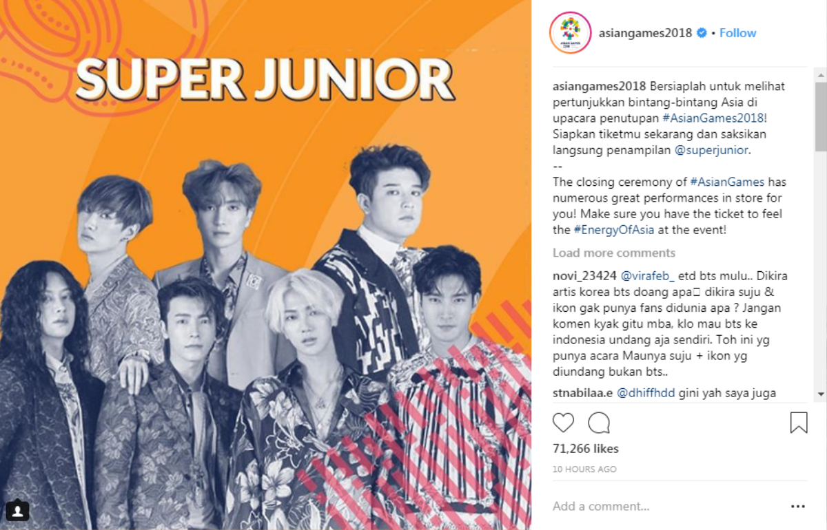 Super Junior và iKON - 2 cái tên sẽ 'đốt cháy' sân khấu lễ bế mạc ASIAD 2018 Ảnh 2