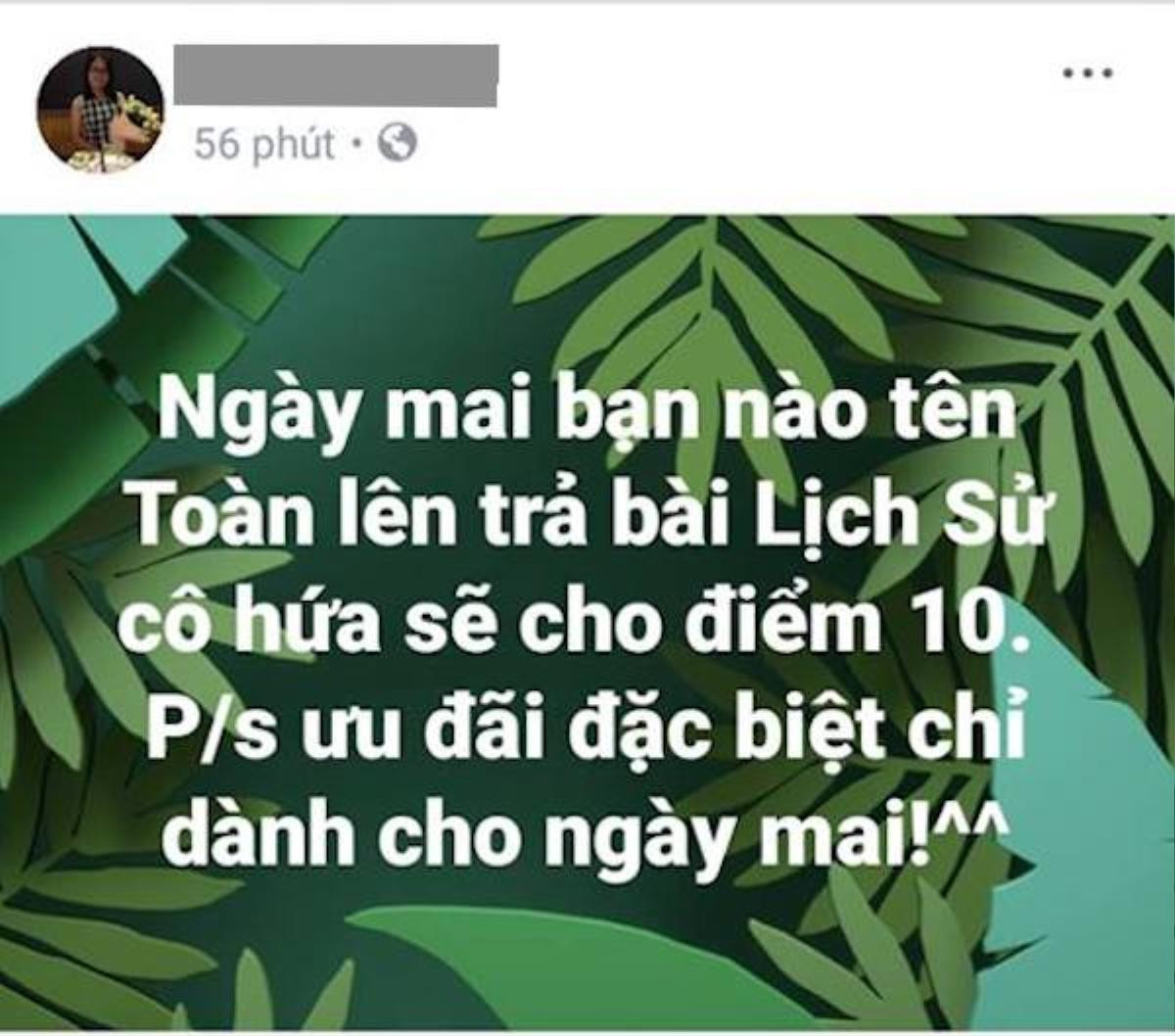 Những giáo viên vui tính, thông báo cộng điểm theo tinh thần U23 Ảnh 2