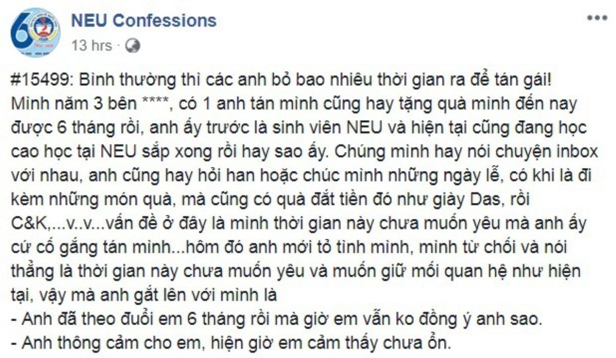 Miệng nói không yêu tay vẫn nhận quà, cô gái phát ngôn gây sốc: 6 tháng tốn 40 triệu tình phí chẳng là gì cả! Ảnh 1