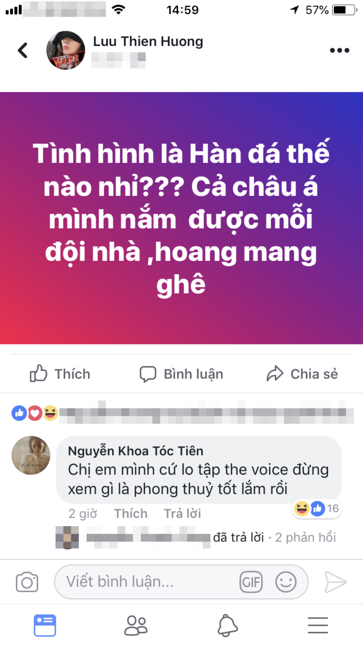 Lưu Thiên Hương đăng đàn hoang mang trước thềm Bán kết ASIAD 2018, Tóc Tiên lém lỉnh 'troll' ngọt đàn chị Ảnh 1