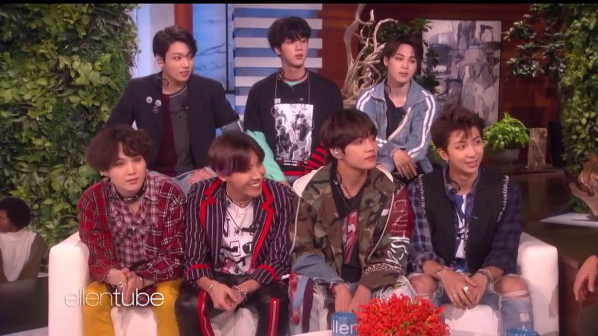 BTS một lần nữa xuất hiện trên ‘The Ellen DeGeneres Show’ Ảnh 1