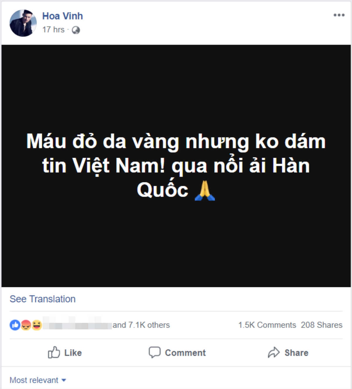 Mỉa mai Olympic Việt Nam và chê fan bóng đá chạy theo phong trào, hiện tượng mạng Hoa Vinh khiến dân mạng 'sôi máu' Ảnh 1