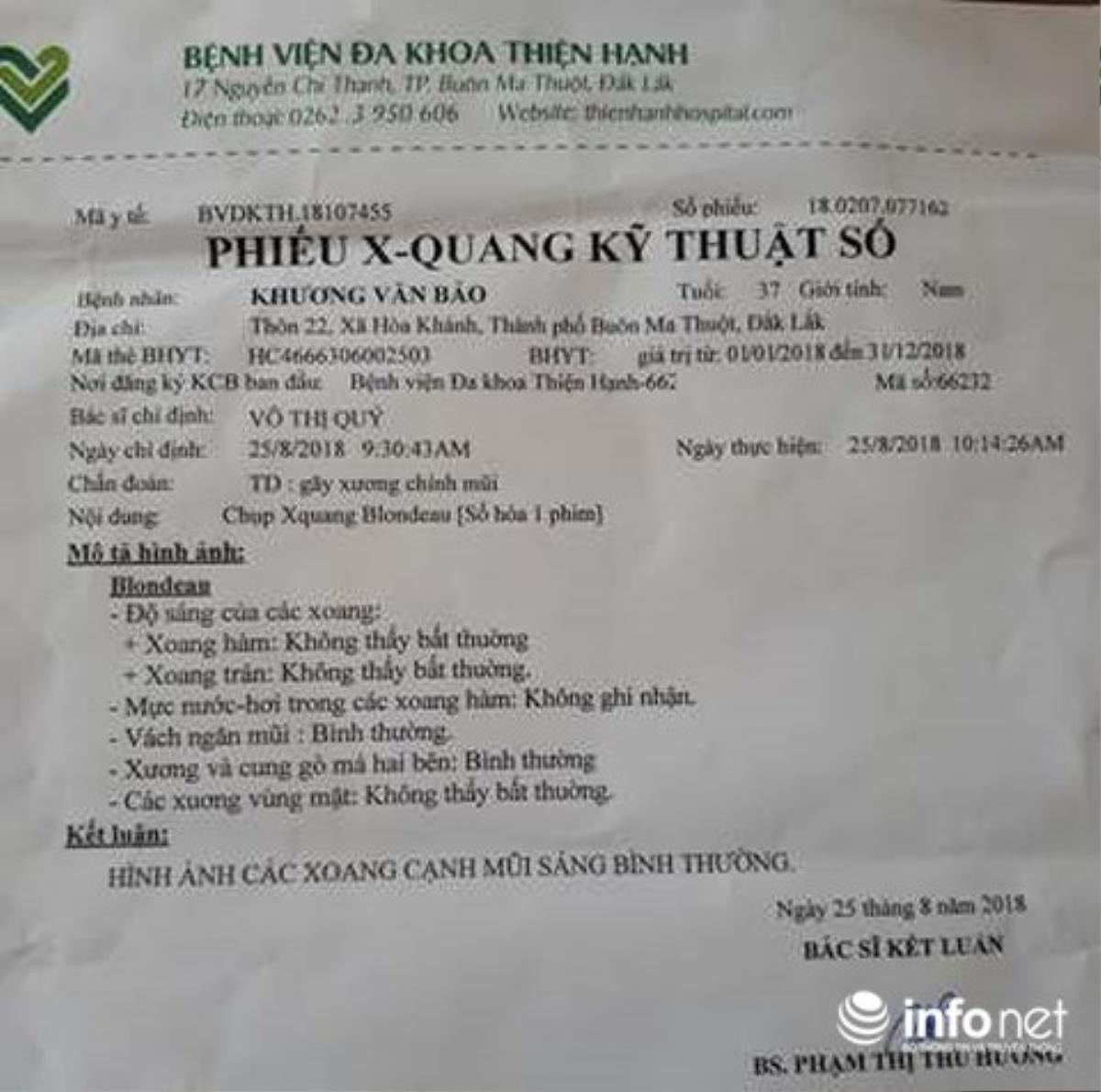 Bị nhắc nhở, học sinh lớp 10 kéo người xông vào văn phòng đánh thầy giáo gãy xương mũi Ảnh 2