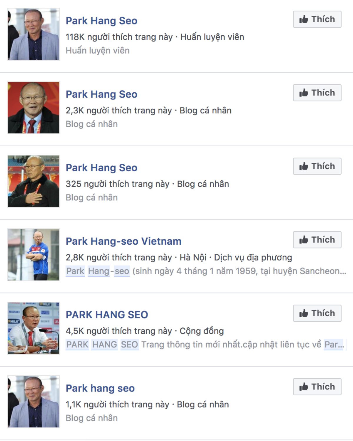 HLV Park Hang Seo bức xúc vì bị giả mạo Facebook Ảnh 1