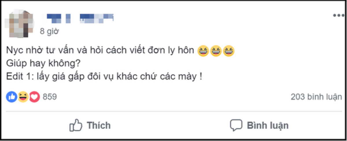 Người yêu cũ nhờ chỉ cách viết đơn ly hôn, cô gái đang loay hoay thì dân mạng đã vạch rõ âm mưu phía sau Ảnh 1