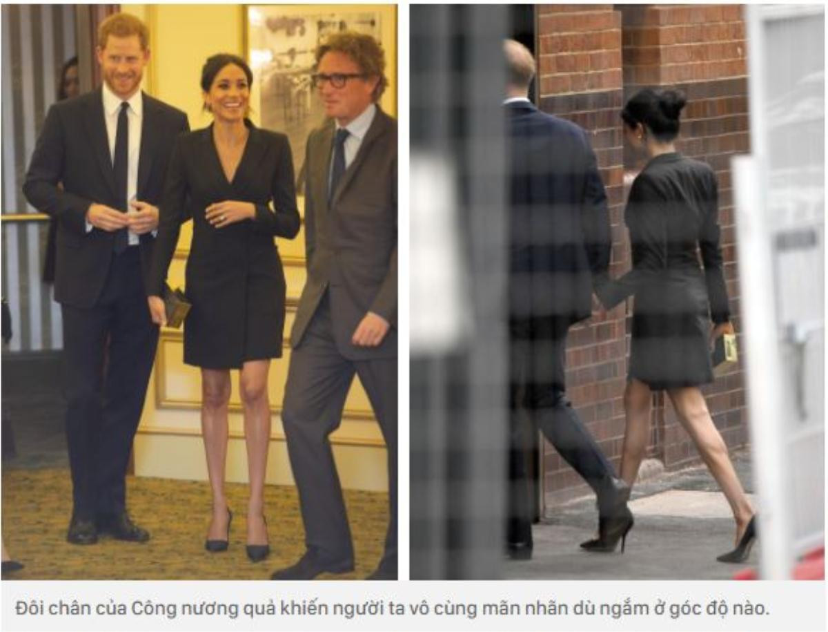 Phá luật Hoàng gia mặc váy ngắn nhưng Meghan lại khiến dân tình điên đảo vì đôi chân nuột nà Ảnh 3