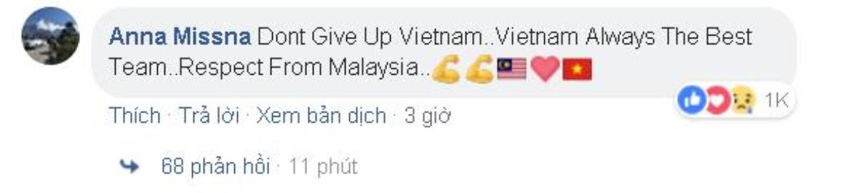 Để tuột HCĐ, đội tuyển Việt Nam vẫn nhận được vô vàn lời khen từ cư dân mạng châu Á Ảnh 3