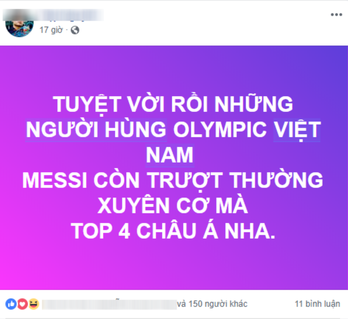 MC Thành Trung bức xúc trước những lời chỉ trích Olympic Việt Nam: 'Ngưng trách móc và hãy là người hâm mộ hiểu lý lẽ' Ảnh 7