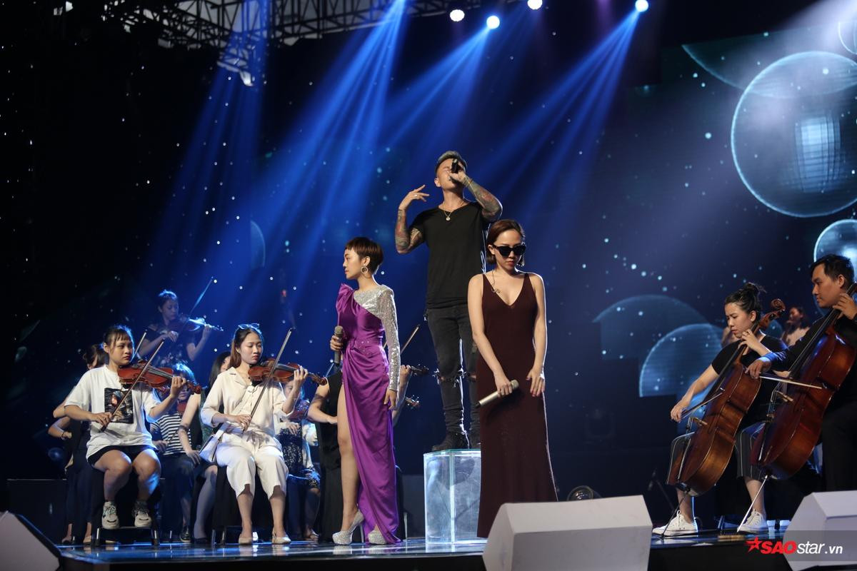 Trước giờ G - Chung kết The Voice 2018: Team Noo Phước Thịnh rực rỡ tái hiện hình ảnh Boney M, Tóc Tiên 'chơi lớn' vì Thái Bình Ảnh 5