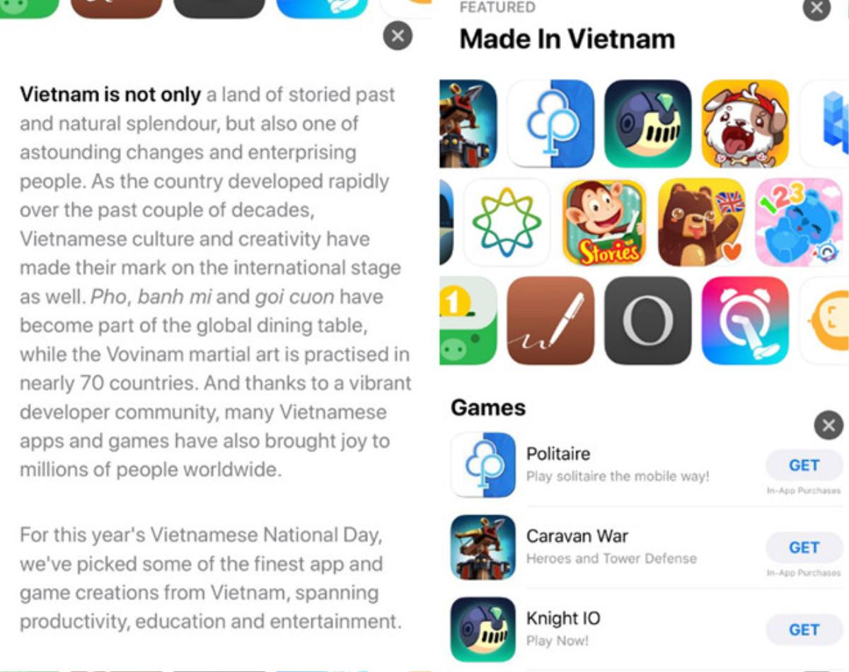 App Store chào mừng Quốc khánh bằng danh sách ứng dụng VN Ảnh 1