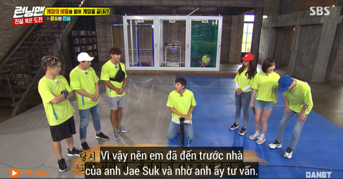 Running Man tập đặc biệt: Jae Suk làm chuyên gia tư vấn tình cảm, Seungri quậy tung trời với vũ điệu 'Gashina' Ảnh 7