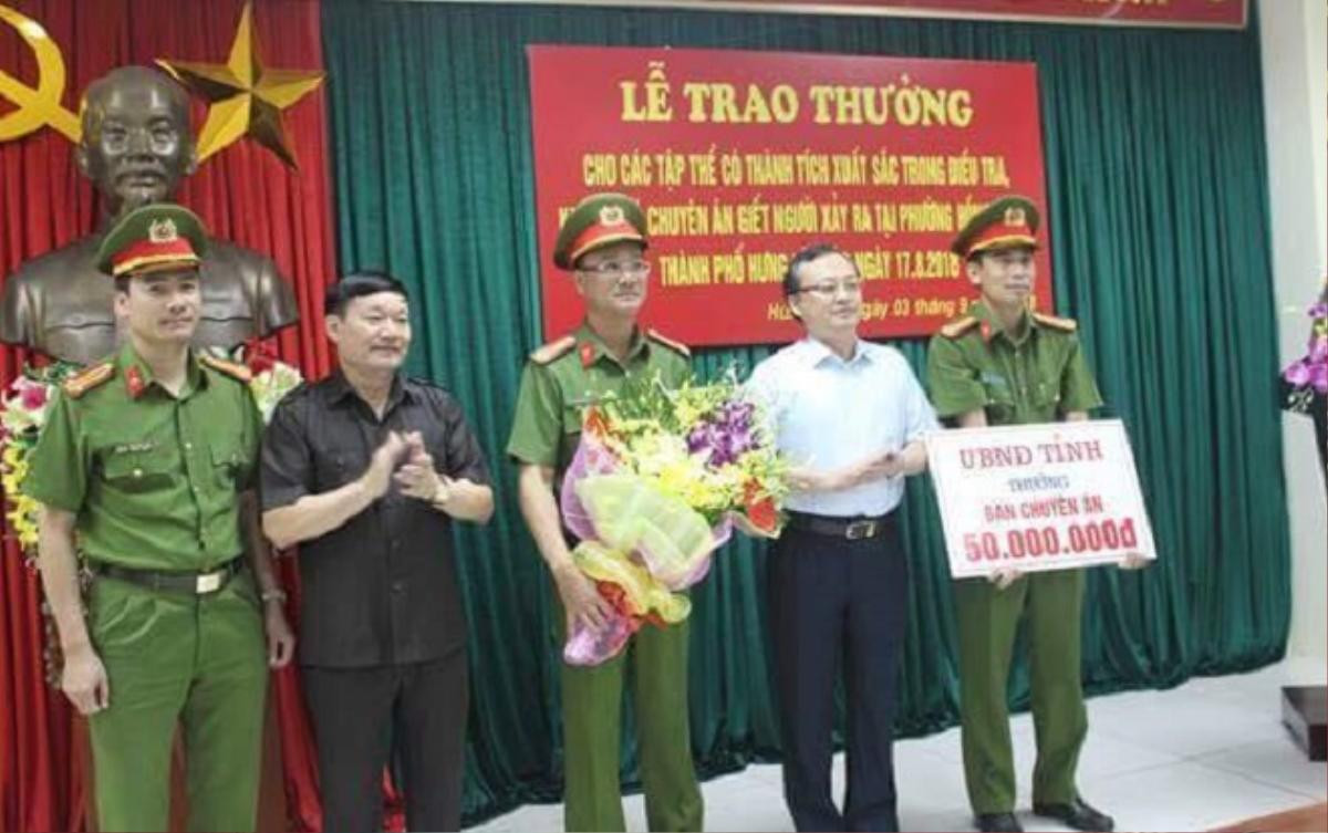 Thưởng nóng ban phá án vụ hai vợ chồng bị sát hại ở Hưng Yên Ảnh 1