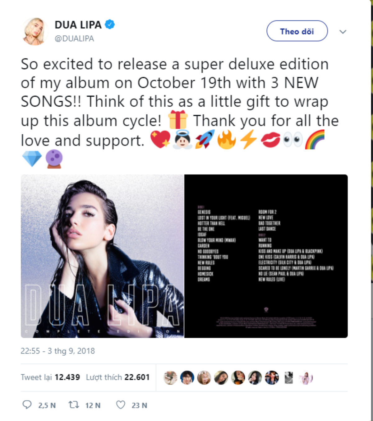 Không thể nóng hơn: BlackPink góp giọng trong album của biểu tượng nữ quyền mới Dua Lipa Ảnh 1