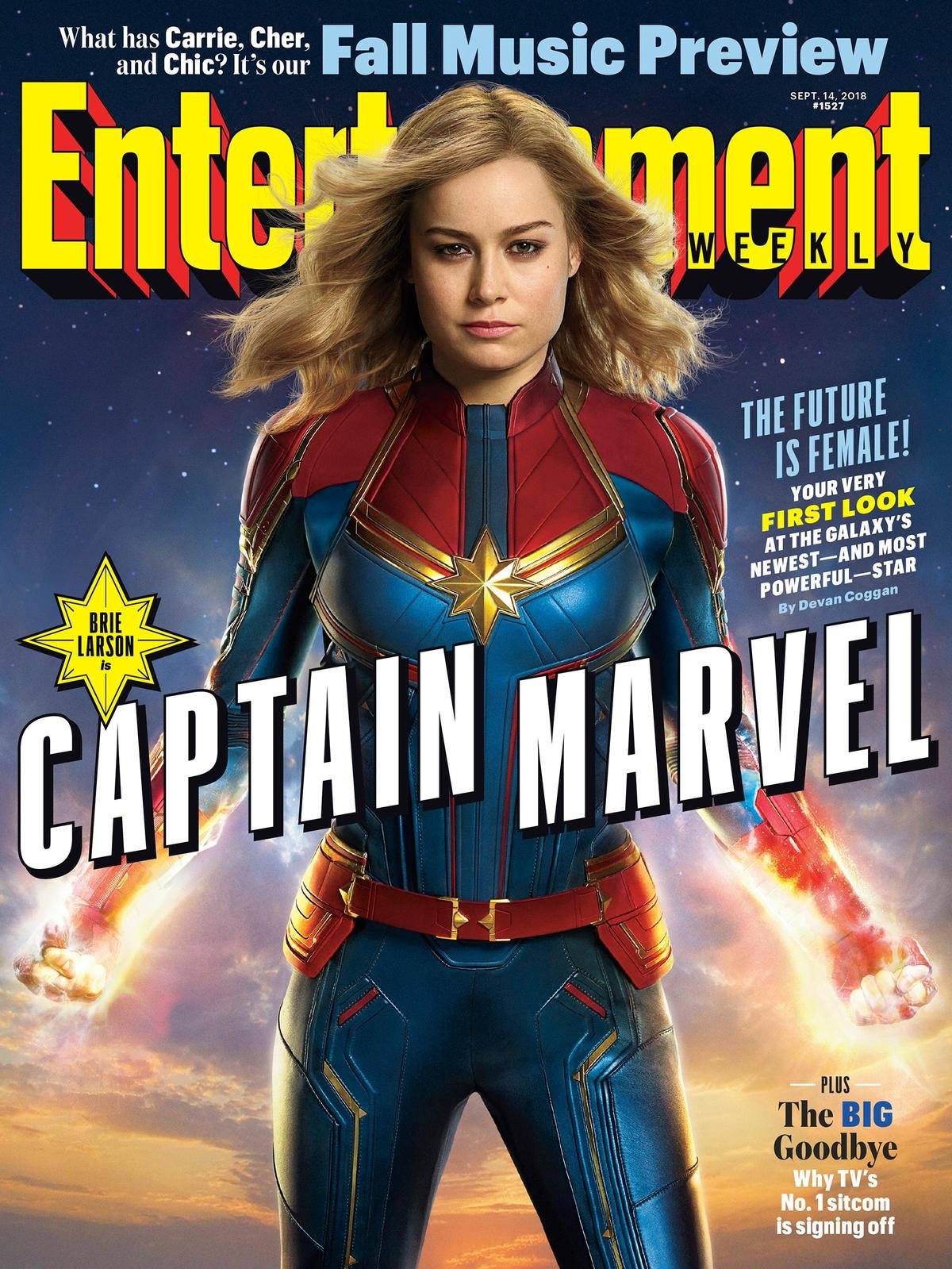 Cực hot: Marvel tung ảnh bìa của Captain Marvel - Nữ siêu anh hùng mạnh nhất từ trước tới nay Ảnh 10