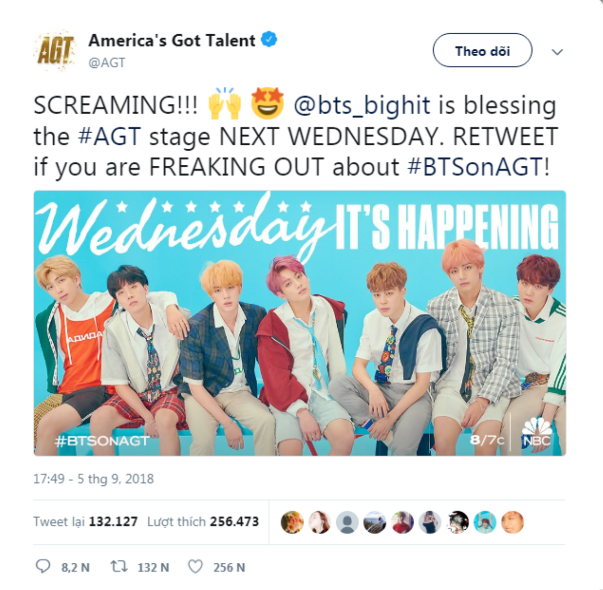 Chưa từng xảy ra trong lịch sử: BTS - Boygroup Kpop đầu tiên trở thành khách mời biểu diễn tại America's Got Talent Ảnh 1