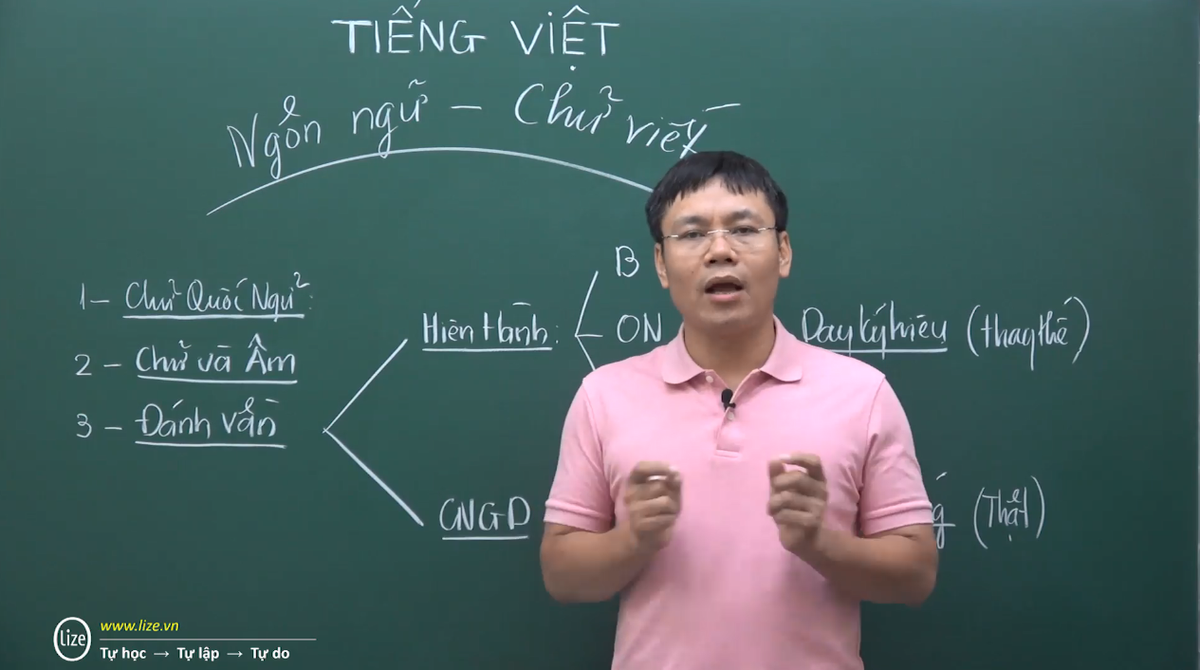 Clip 'thông não' về cách phát âm tiếng Việt hiện đại sau tranh cãi 'C, Q, K' đều phát âm là 'cờ' Ảnh 1