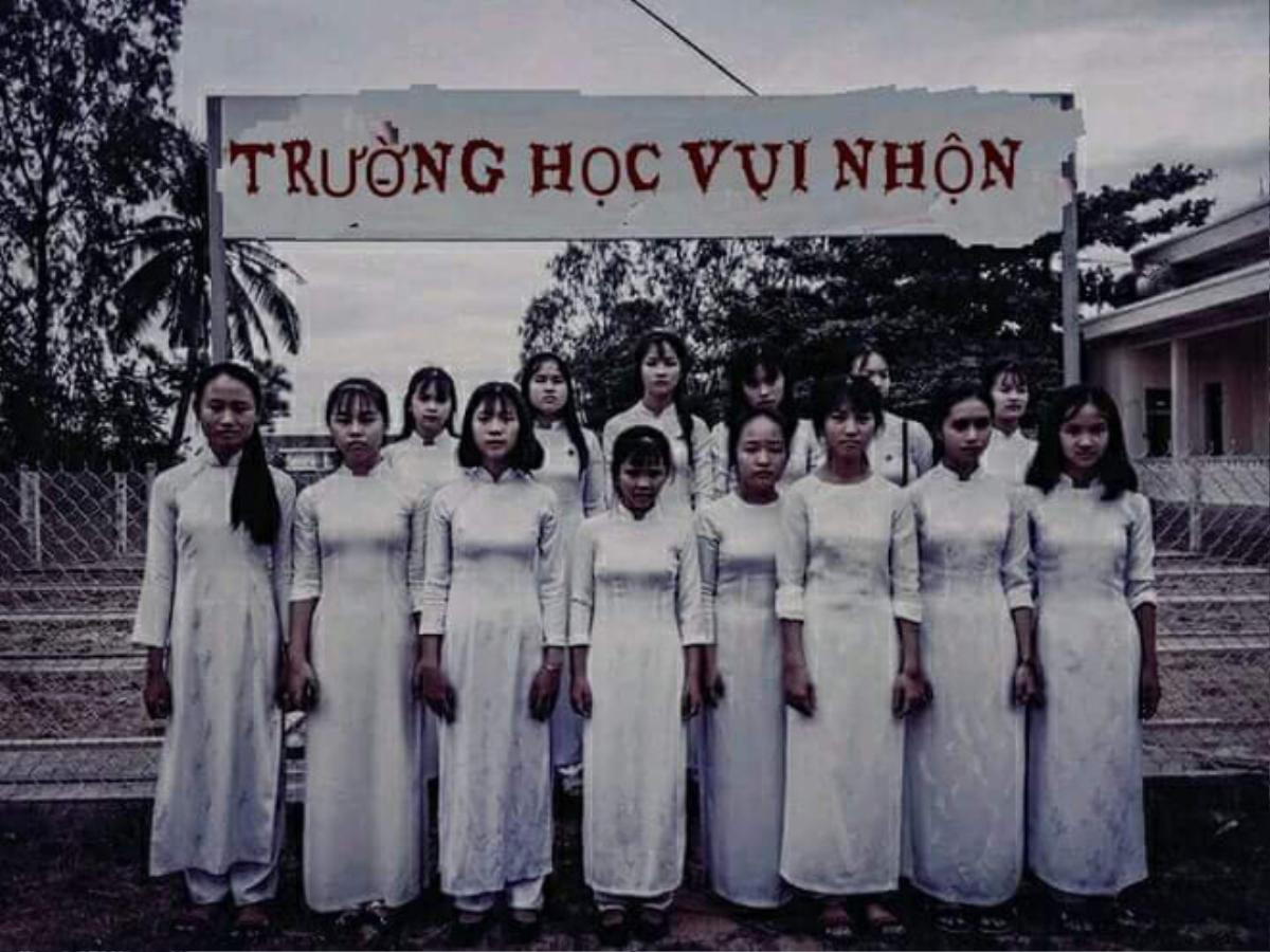 Lên mạng nhờ 'thánh photoshop' chỉnh màu ảnh tốt nghiệp, anh chàng nhận về nguyên album từ poster phim ma 'trăm người một biểu cảm' Ảnh 5