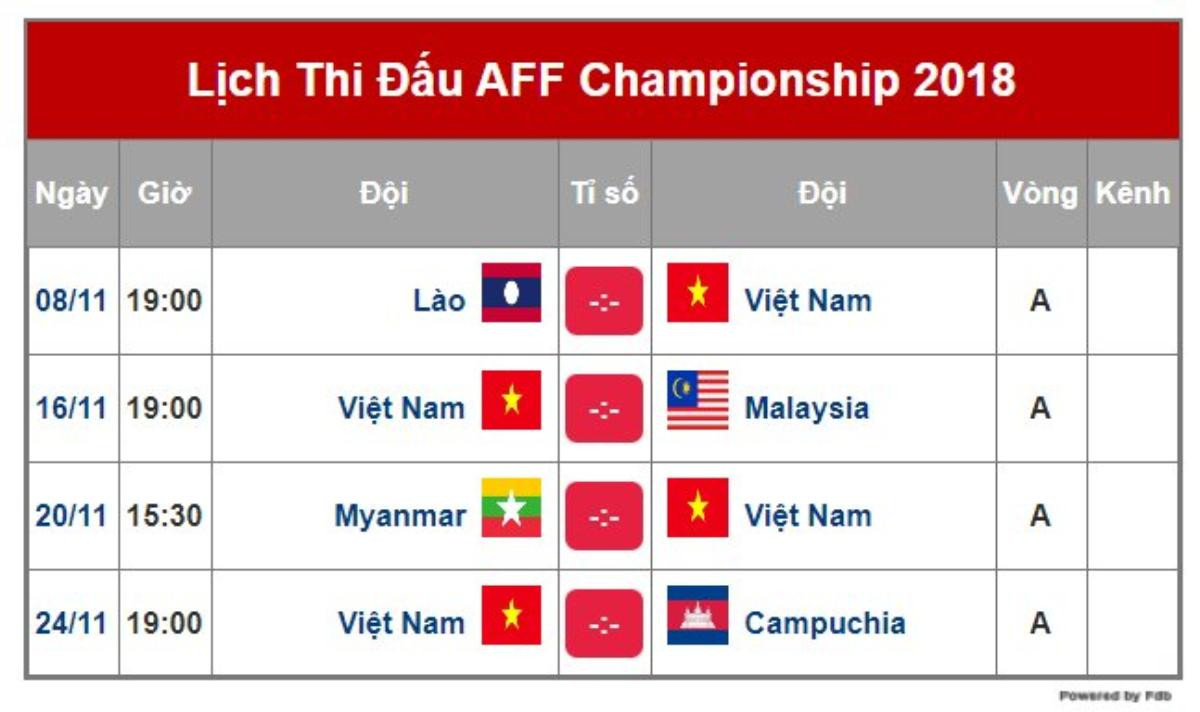 Bản quyền AFF Cup 2018 quy định ngặt nghèo về quyền tiếp sóng và sử dụng clip Ảnh 2