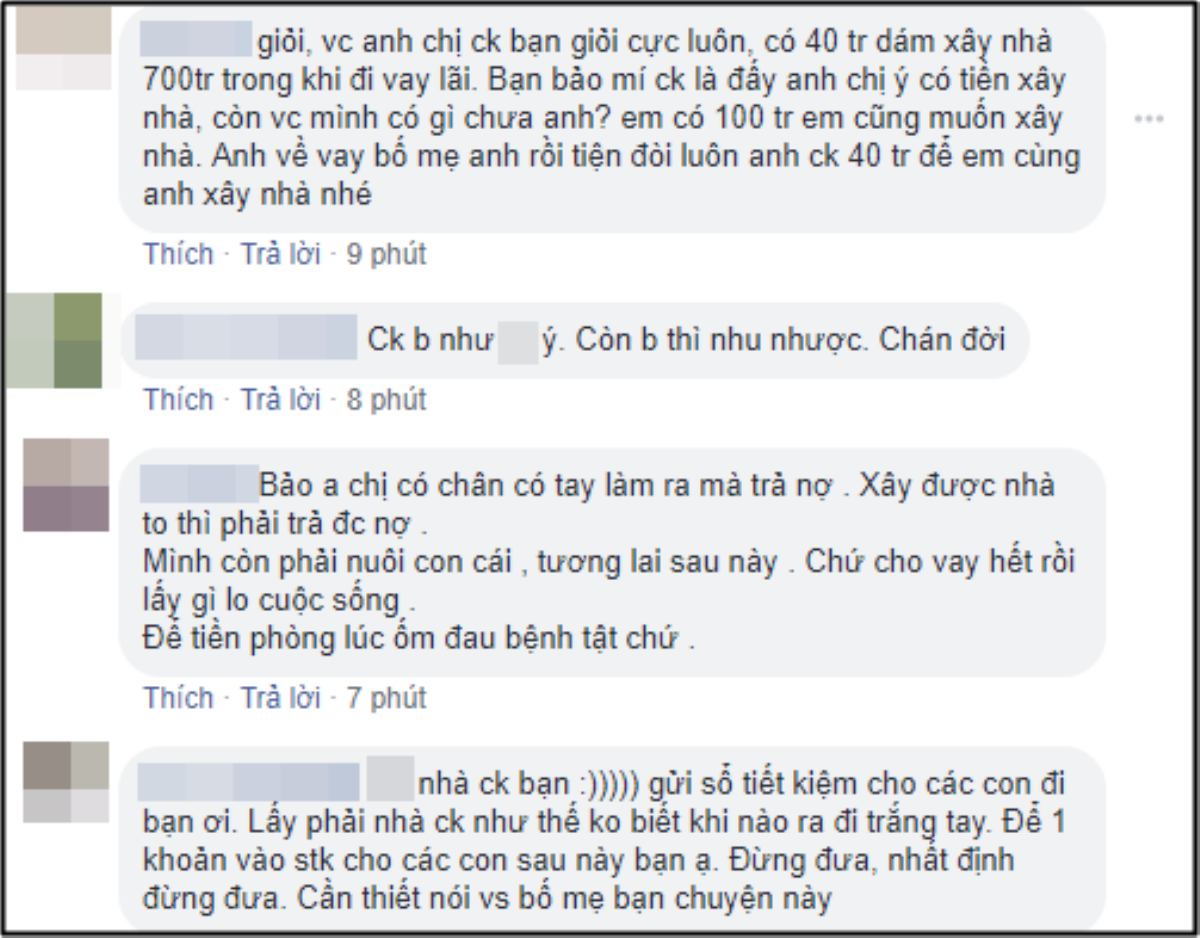 Nàng dâu trẻ khốn khổ vì không cho anh chồng vay 100 triệu trả nợ xây nhà, biết ngọn nguồn ai cũng phẫn nộ thay Ảnh 2