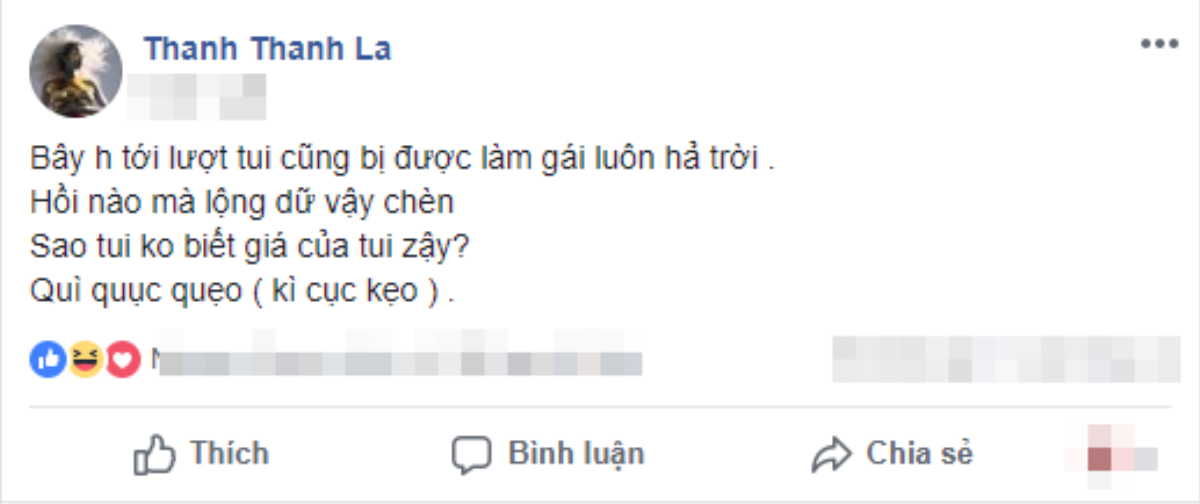 Fung La lên tiếng sau khi bị ‘réo’ bán dâm nghìn đô, bạn bè nói rằng: Gu lạ lắm mới dám nghĩ tới Thanh Thanh Ảnh 3