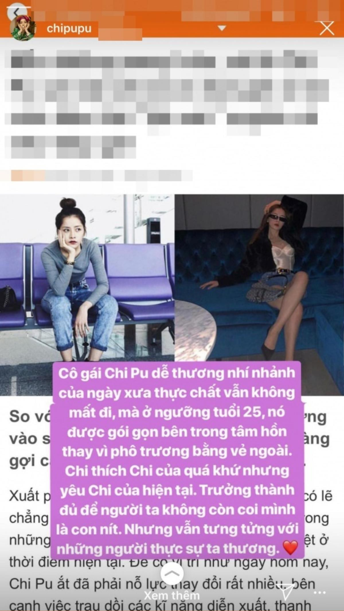 Bị cộng đồng mạng gọi là Sulli ‘phiên bản Việt’, Chi Pu lập tức lên tiếng 'phân trần' Ảnh 4