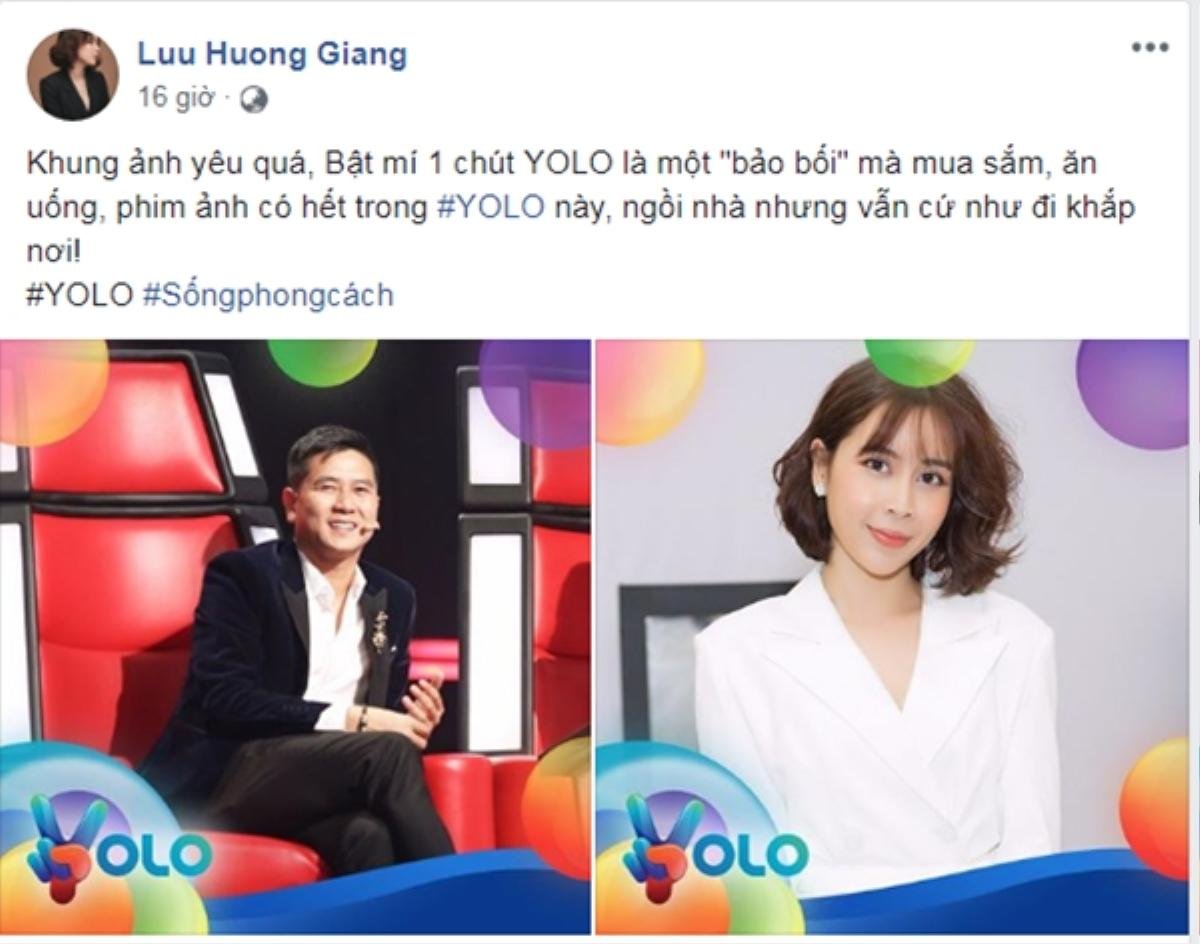 Cặp đôi Giang Hồ - Bảo Anh - Vũ Cát Tường 'xúng xính' đăng ảnh 'chất chơi' cùng YOLO Ảnh 1