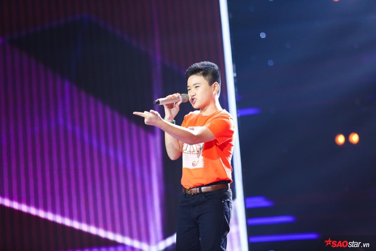 Điểm mặt các 'gà nhí' khiến 6 HLV tranh đấu tại tập 1 vòng Giấu mặt The Voice Kids 2018 Ảnh 5