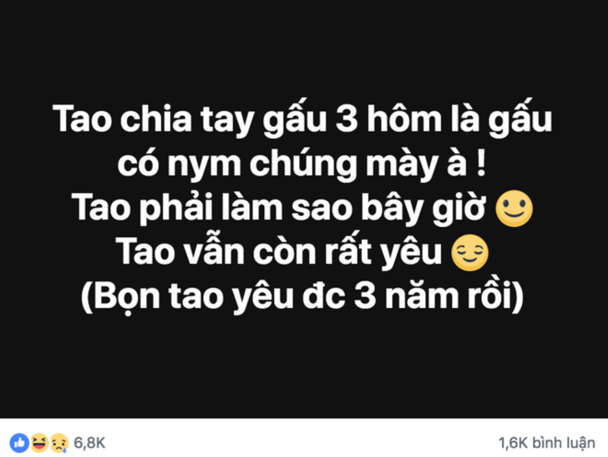 Chia tay người yêu 3 năm cô gái vội vàng công khai bạn trai mới sau 3 ngày khiến cộng đồng mạng tranh cãi gay gắt Ảnh 1