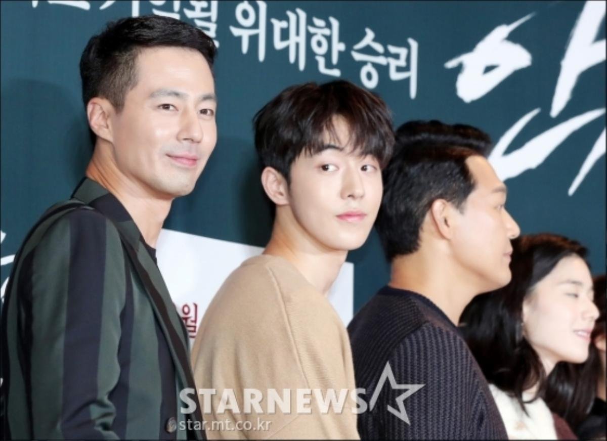 Jung Hae In, Lee Kwang Soo và D.O. (EXO) tham dự buổi công chiếu phim 'Pháo đài Ansi' của Jo In Sung và Nam Joo Hyuk Ảnh 9