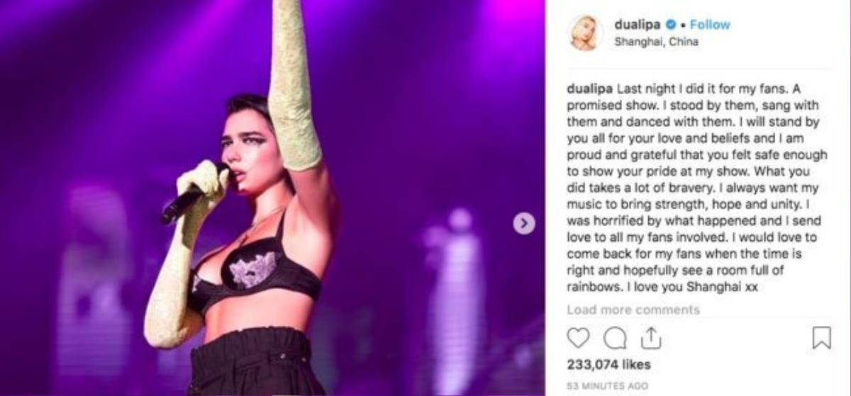 Fan bị đuổi khỏi concert vì những luật 'trời ơi', Dua Lipa bật khóc bất lực ngay trên sân khấu Ảnh 3