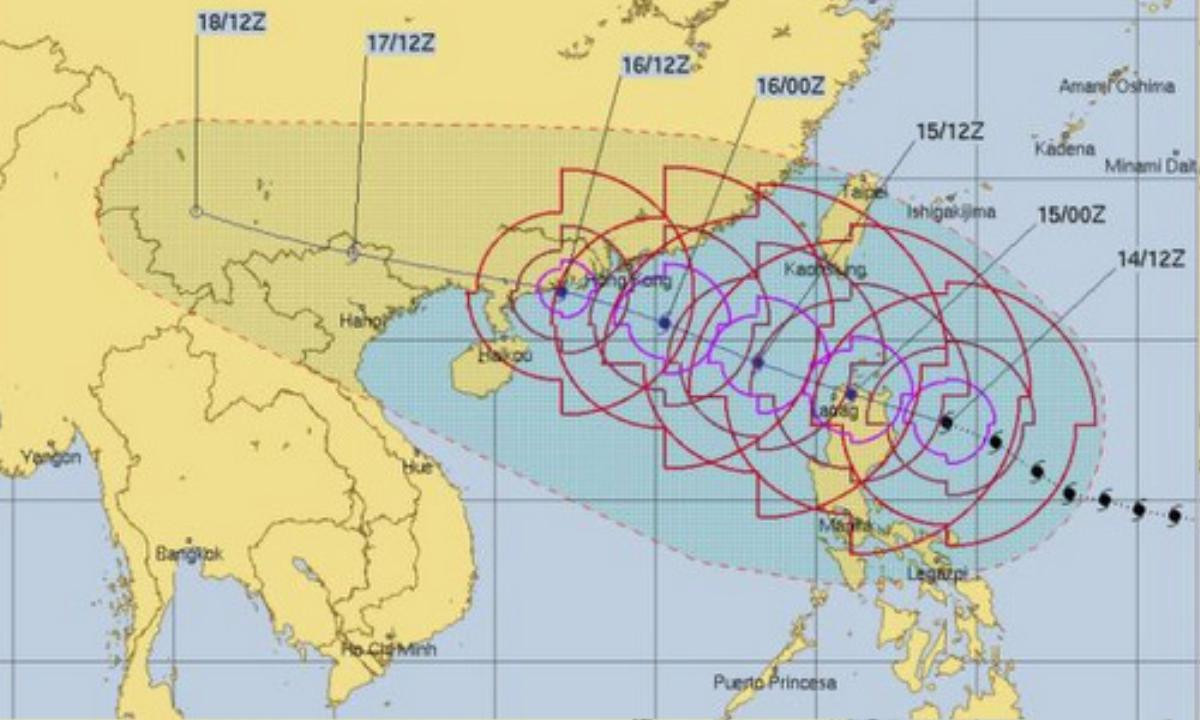 Siêu bão Mangkhut khiến 3 người chết ở Philippines, bắt đầu hướng tới miền nam Trung Quốc Ảnh 2