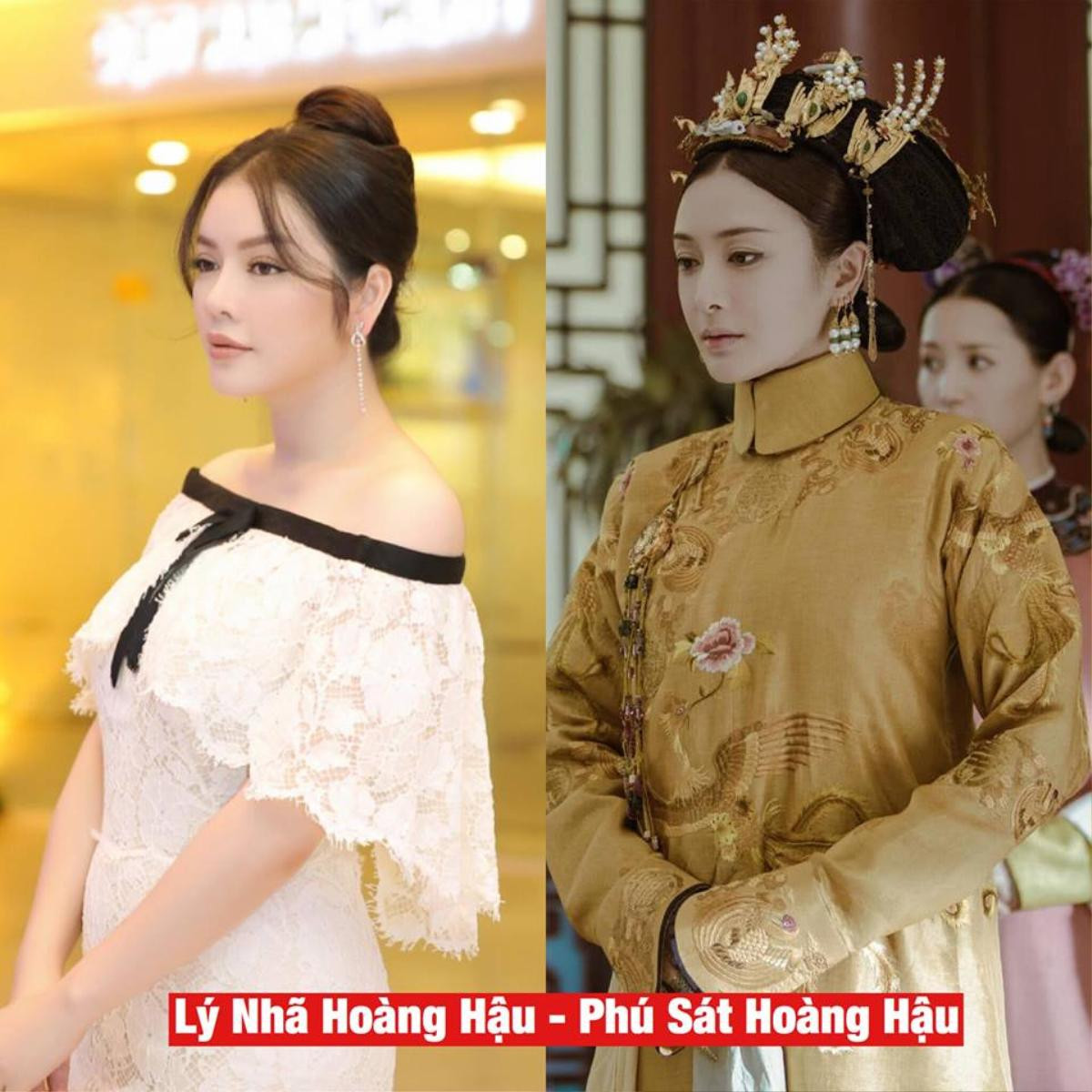 Fan giao vai cổ trang cho sao Việt: Đông Nhi thành Thuần Phi, Thùy Chi 'chị em' với Nhĩ Tình? Ảnh 3