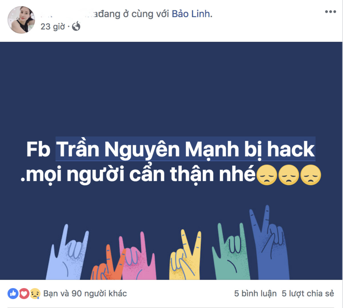 Facebook của hàng loạt cầu thủ Việt Nam bị đánh cắp để tống tiền Ảnh 2