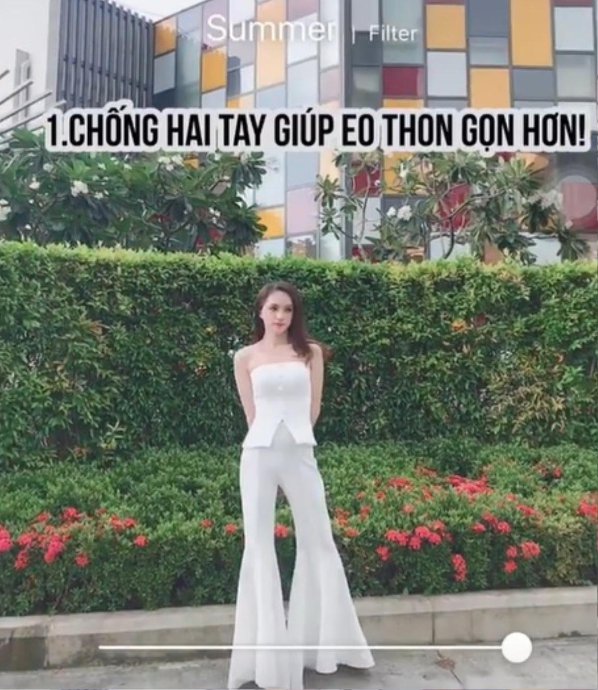 Hoa hậu Hương Giang hướng dẫn 4 cách tạo dáng chuẩn siêu mẫu thật sành điệu Ảnh 1