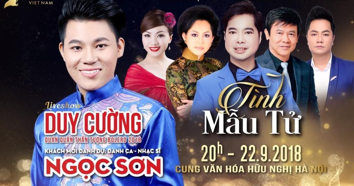 Liveshow 'Tình mẫu tử' - Duy Cường 'cháy sạch' vé trước giờ G Ảnh 1