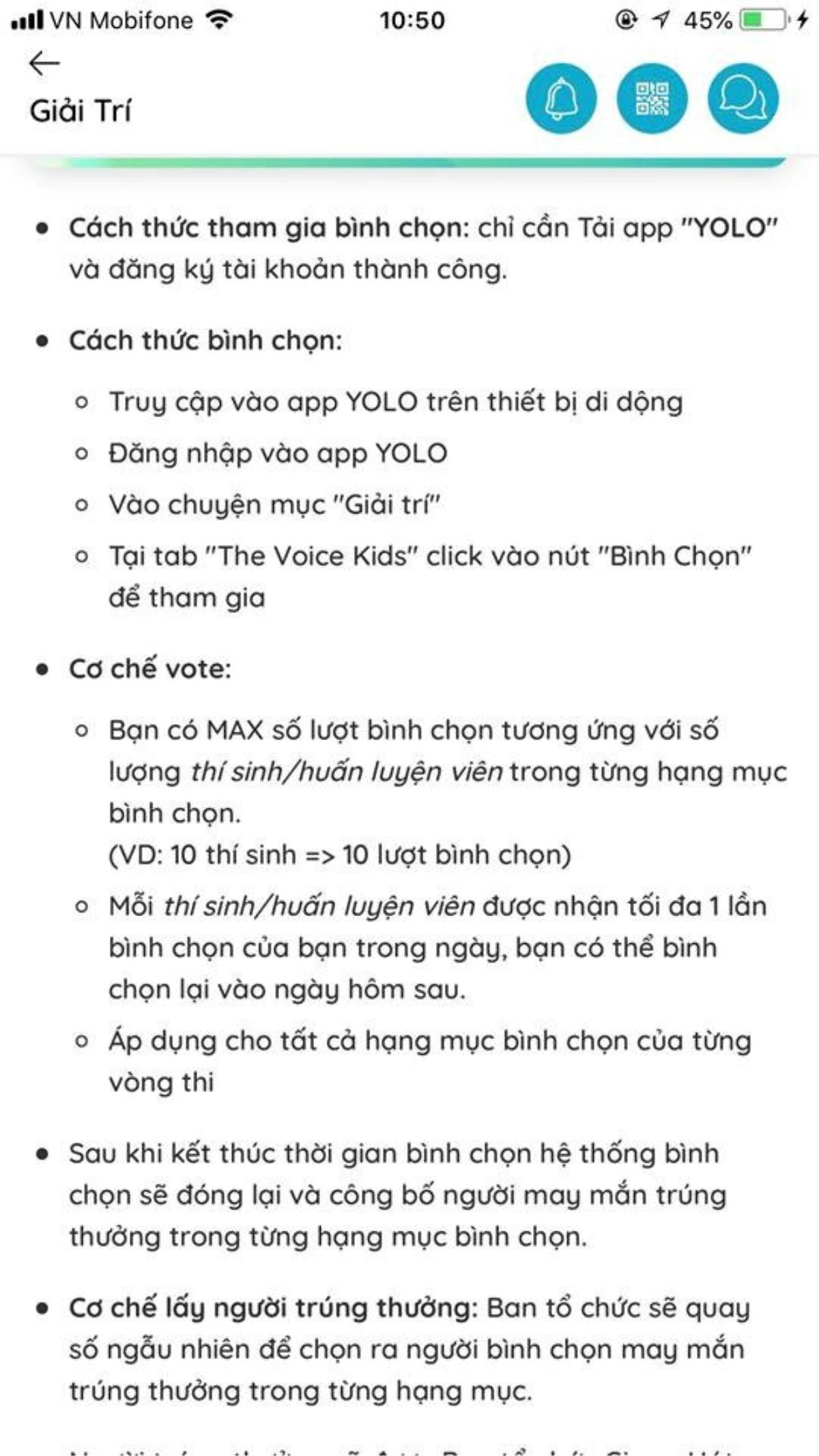 YOLO bắt tay The Voice Kids kết nối với khán giả truyền hình Ảnh 6