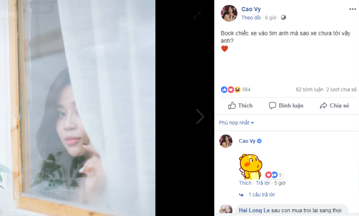 MC Cao Vy mở lại Facebook, không gay gắt đáp trả mà lặng lẽ tặng người chỉ trích mình tấm 'thẻ tích đức' Ảnh 1