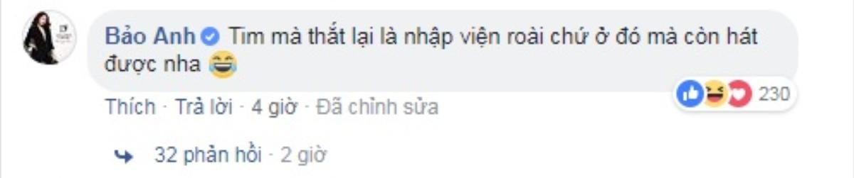 Bảo Anh mừng Hồ Quang Hiếu ra MV nhưng cô nàng vẫn phàn nàn một điều ở bài mới của 'tình cũ' Ảnh 3