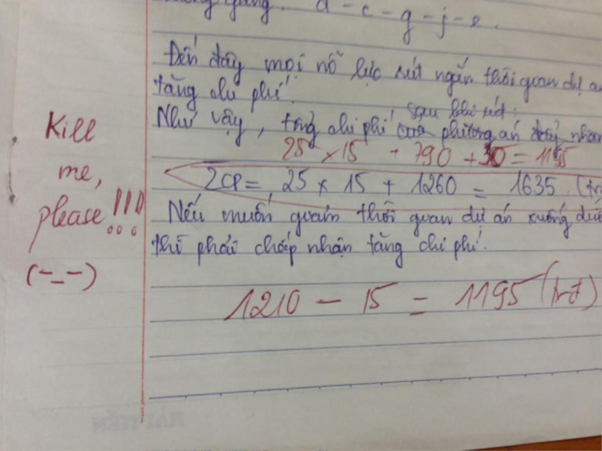 Loạt ảnh lời phê vào bài kiểm tra 'bá đạo trên từng hạt gạo' của giảng viên Học viện Tài chính Ảnh 9