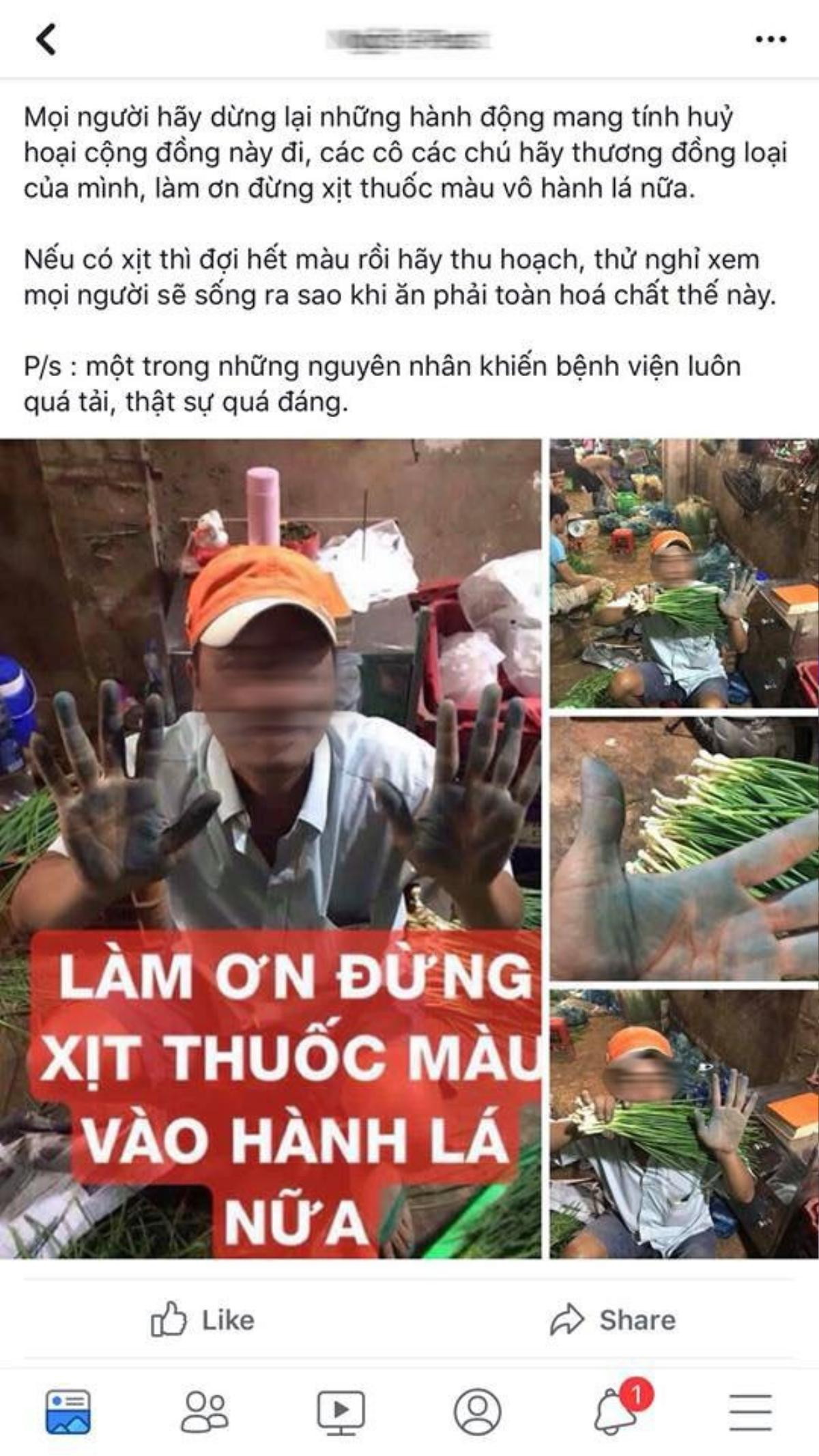 Tràn lan trên MXH thông tin xịt thuốc tạo màu vào hành lá khiến người tiêu dùng khiếp sợ: Chuyên gia chỉ ra thực hư của việc này Ảnh 1