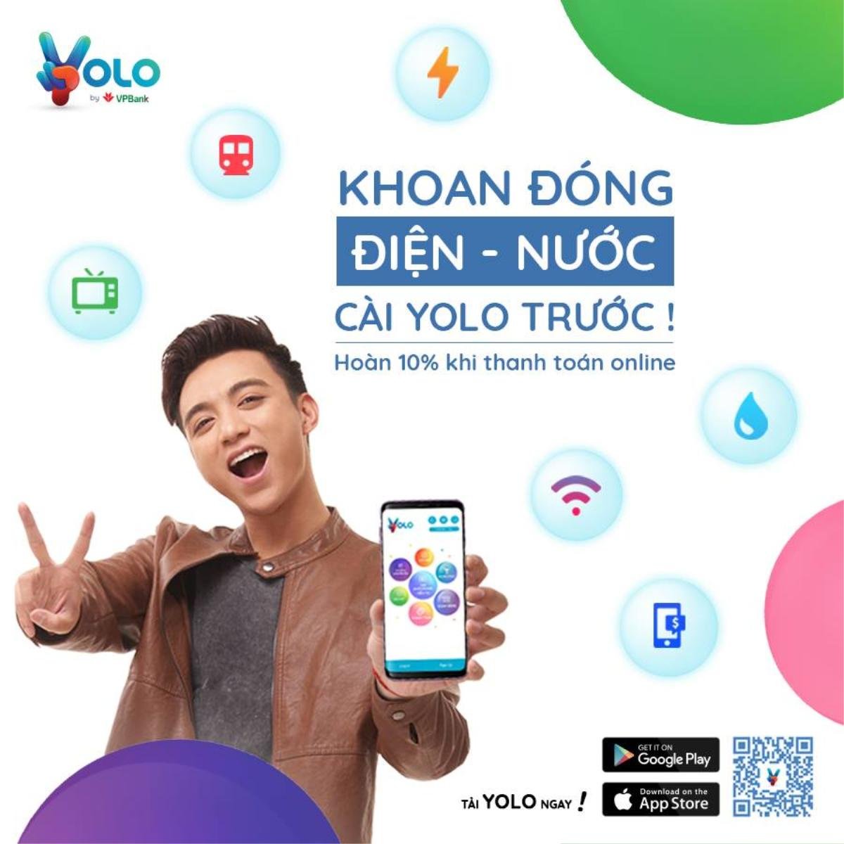 Chỉ còn đúng 1 ngày nữa để được hoàn tiền 10% khi thanh toán hoá đơn qua ngân hàng số YOLO Ảnh 1