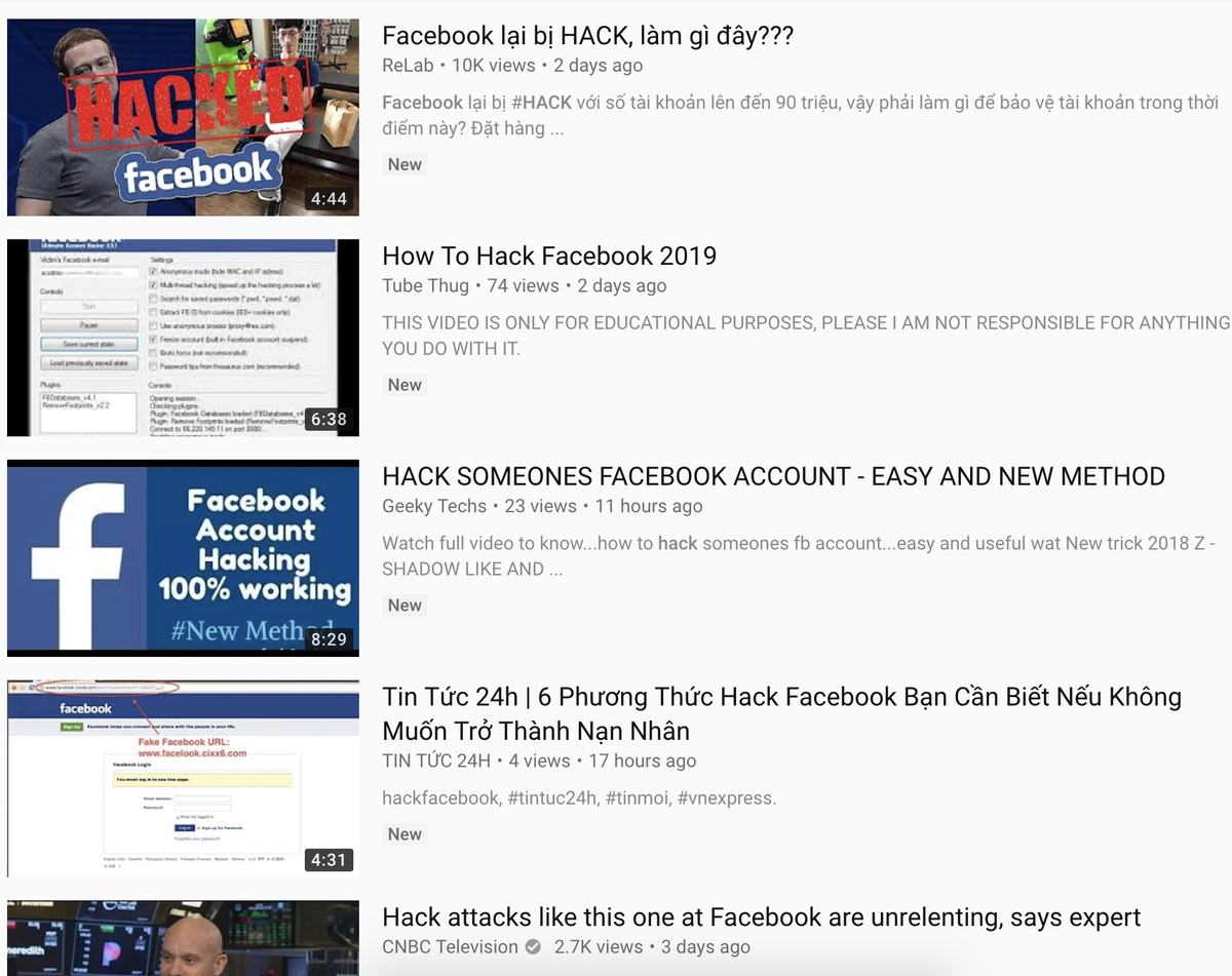 Giữa scandal của Facebook, YouTube đi dạy người dùng cách chiếm đoạt tài khoản mạng xã hội này Ảnh 1