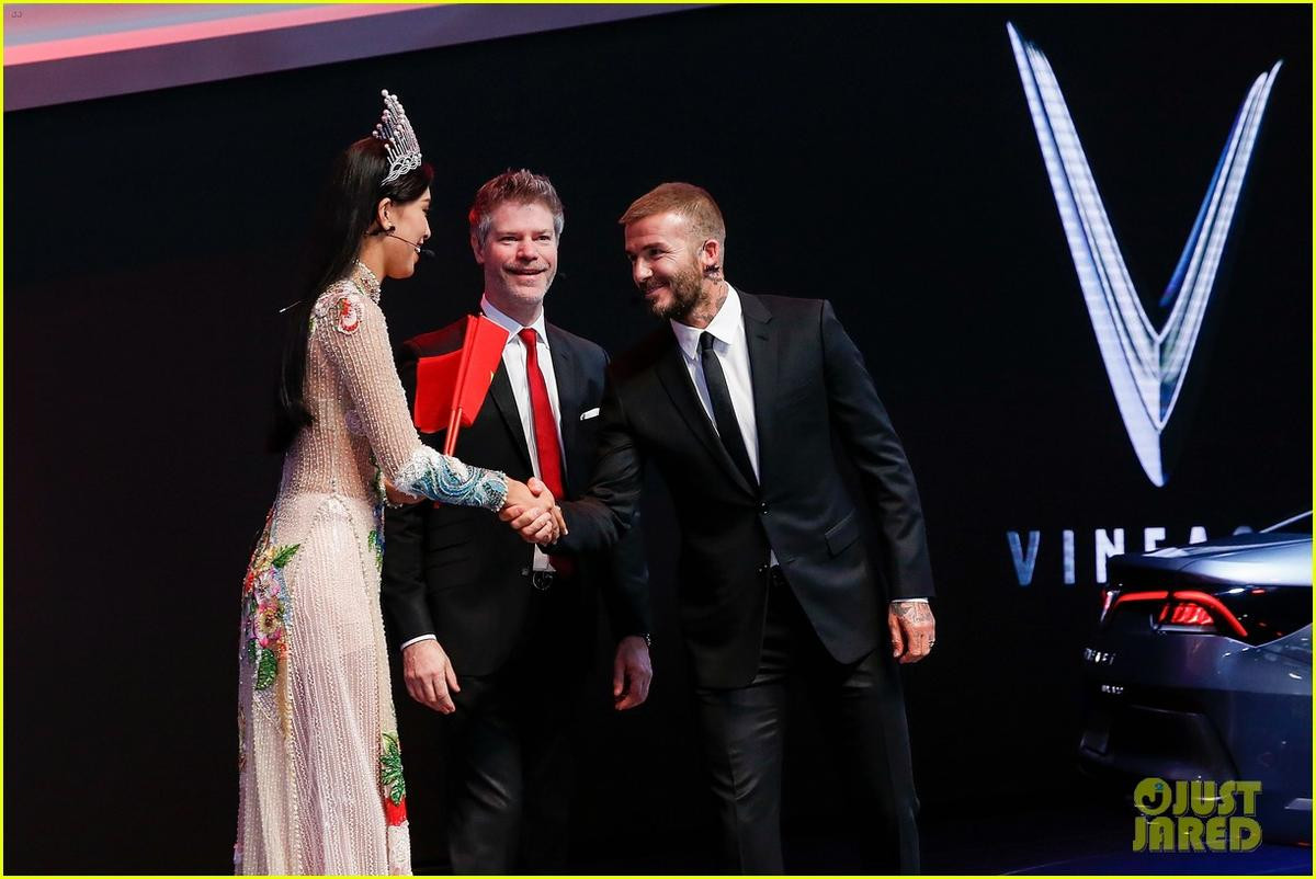 Hình ảnh xe VinFast và David Beckham xuất hiện đầy tự hào trên hàng loạt báo quốc tế Ảnh 3