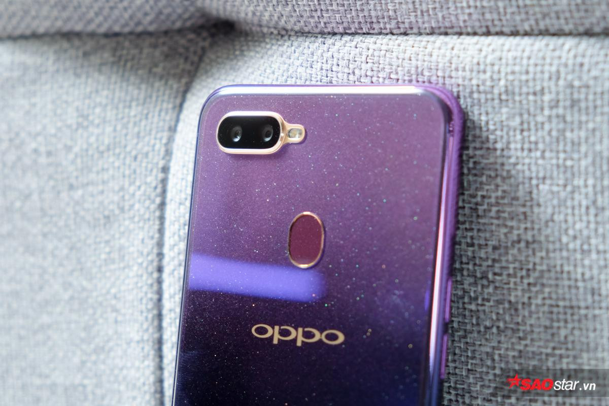 Trên tay OPPO F9 tím tinh tú mới: Màu máy cực đẹp, cấu hình và giá không đổi! Ảnh 6