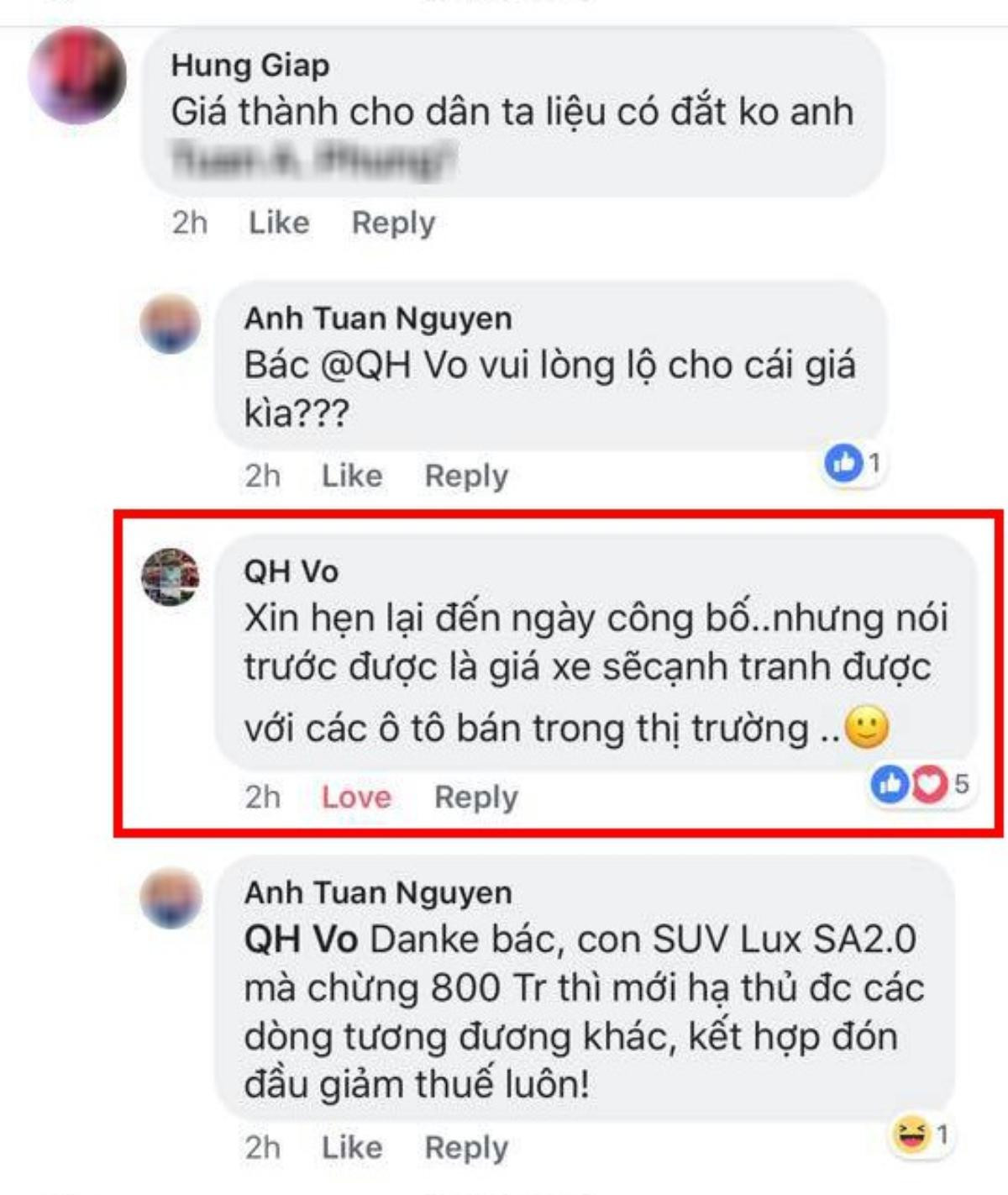 Tiết lộ bất ngờ về giá xe hơi VinFast từ chính Phó Tổng Giám đốc Vingroup Ảnh 1