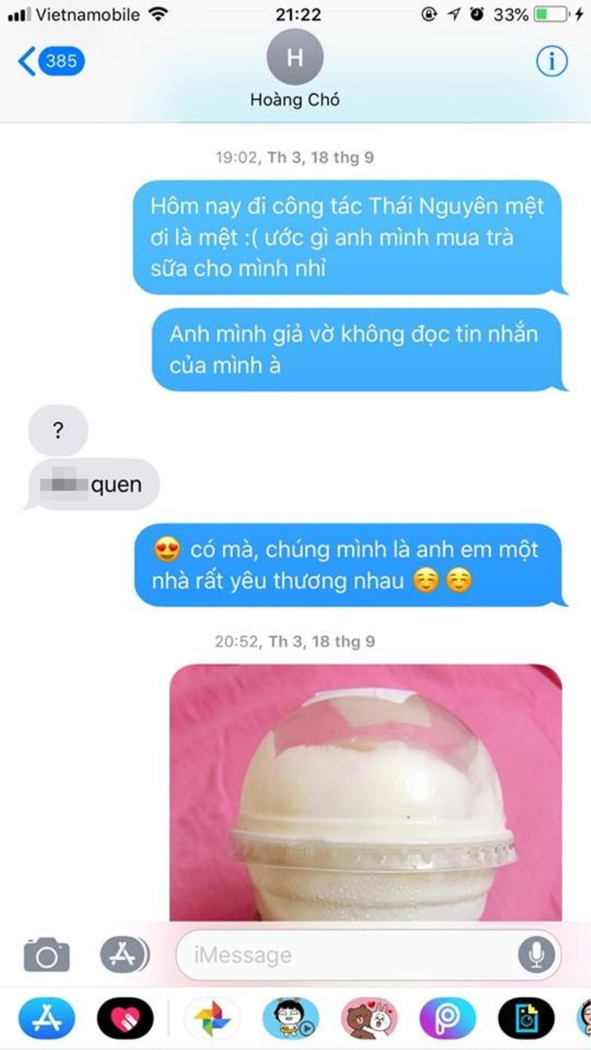 Hội chị em nhao nhao đăng ký làm chị dâu cô nàng có anh trai mắng chửi không tiếc lời nhưng khi cần trà sữa luôn sẵn sàng Ảnh 4